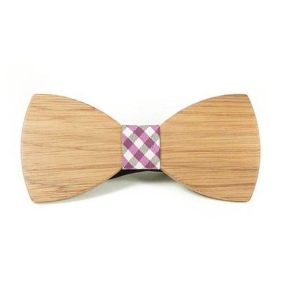 Gorgeous Wood Bowtie Modgoo Burberry father day - Picture 2 of 6